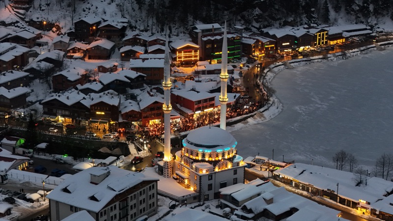 Uzungöl Kış Festivali’ne 'Kalandar' geleneğiyle start verildi - Görsel 1