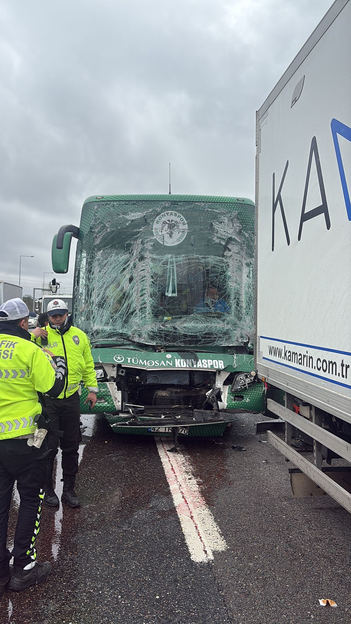 Konyaspor'dan U-19 takım otobüsü kazasıyla ilgili açıklama - Görsel 2
