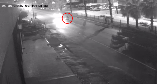 Emekli polis memuru kazada hayatını kaybetti; o anlar kamerada - Görsel 3