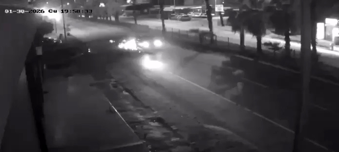 Emekli polis memuru kazada hayatını kaybetti; o anlar kamerada - Görsel 4