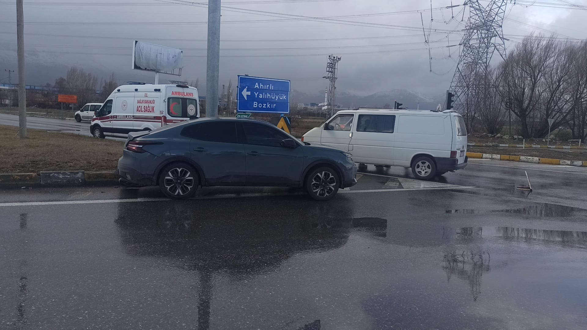 Seydişehir’deki Trafik  Kazasında: 1 Çocuk Yaralandı - Görsel 1