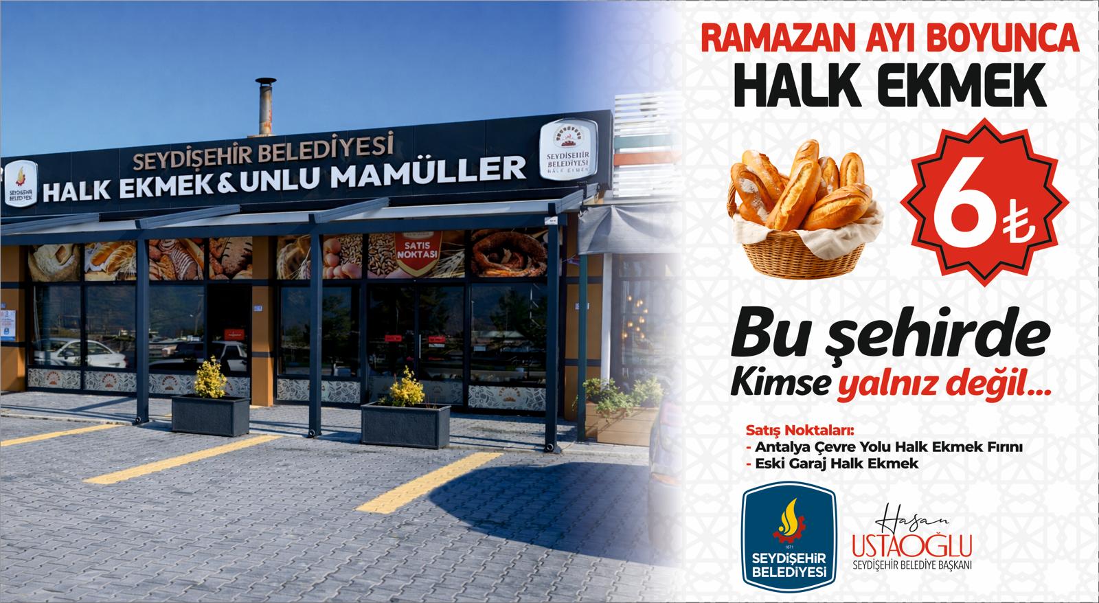 Seydişehir’de Ramazan Bereketi: Halk Ekmek 6 TL! - Görsel 3