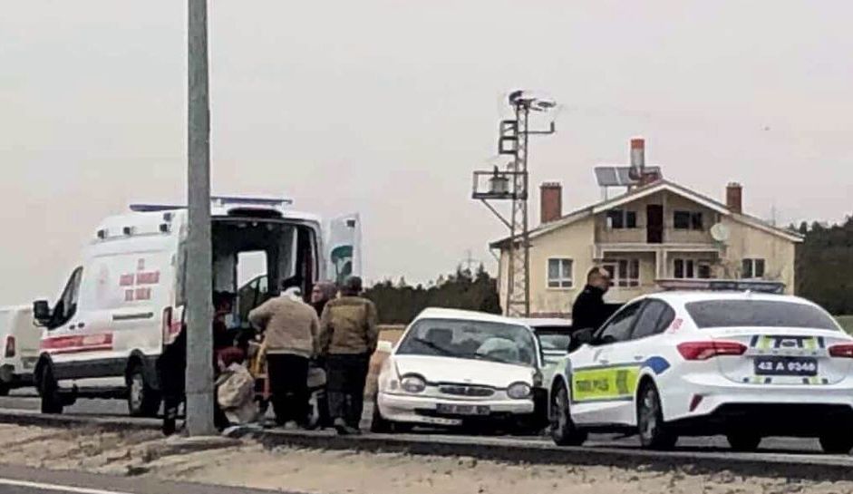 SON DAKİKA | Seydişehir-Beyşehir Yolunda Kaza: 2 Yaralı! - Görsel 1