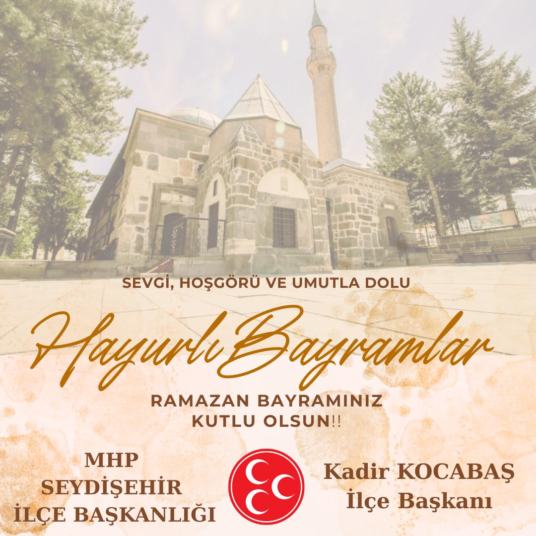 MHP Seydişehir İlçe Başkanı Kadir Kocabaş’tan Anlamlı Ramazan Bayramı Mesajı - Görsel 1
