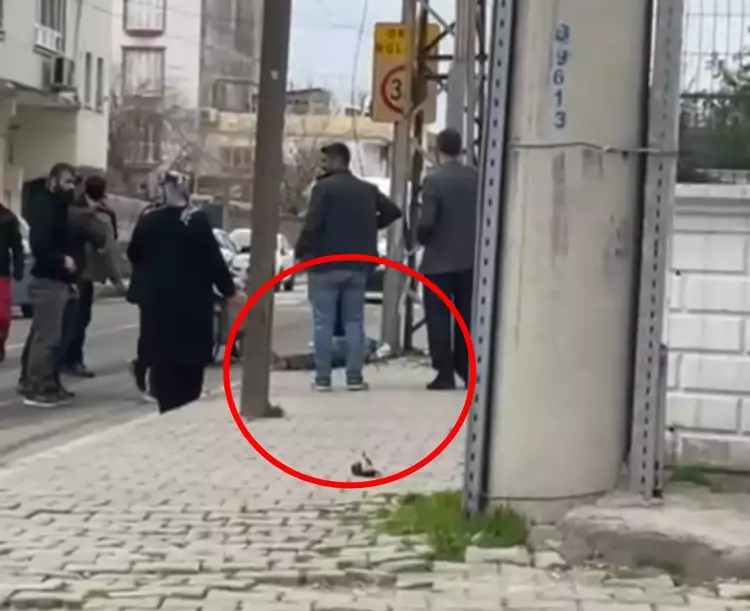 Batman - Elektrik direğinden kopan kabloya temas edince akıma kapıldı; olay anı kamerada - Görsel 3