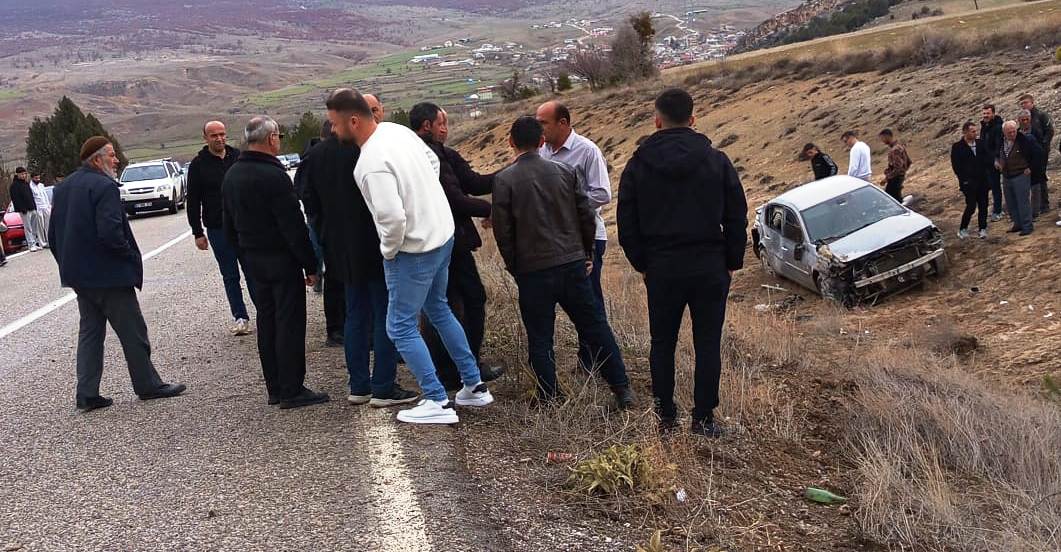 Seydişehir-Konya Yolunda Korkutan Kaza: Otomobil Şarampole Devrildi - Görsel 2