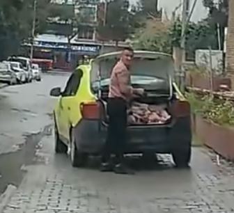 Taksinin bagajında et sevkiyatı yapan işletmeye ceza - Görsel 2