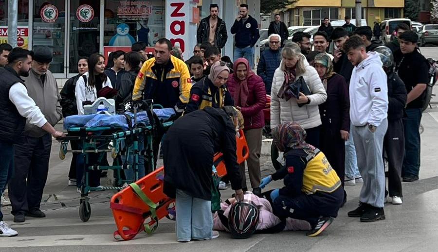 Seydişehir’de Motosiklet Kazası: Kaskı Hayatını Kurtardı! - Görsel 1