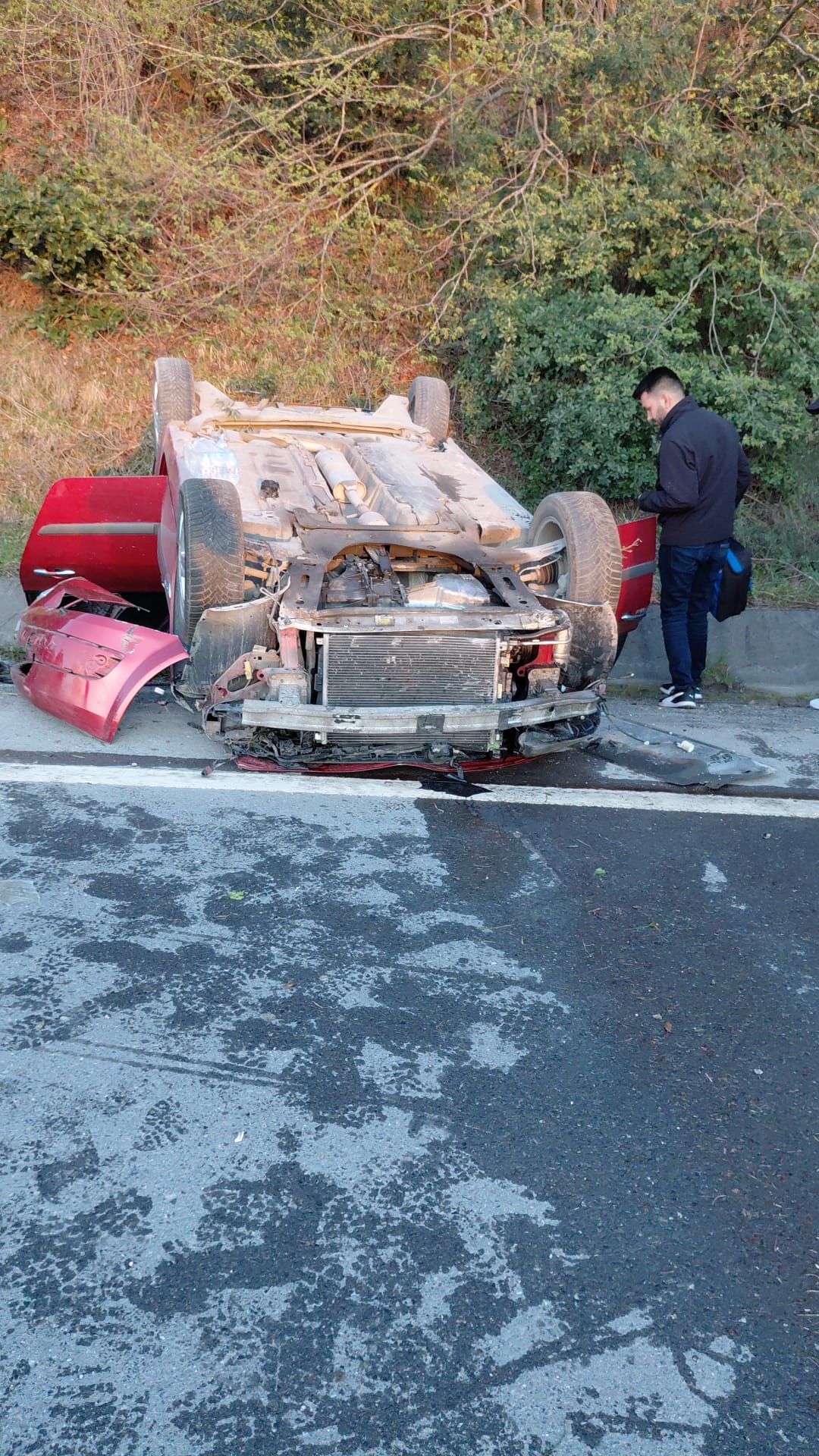 Ormancıları taşıyan otomobil takla attı: 3 yaralı - Görsel 4