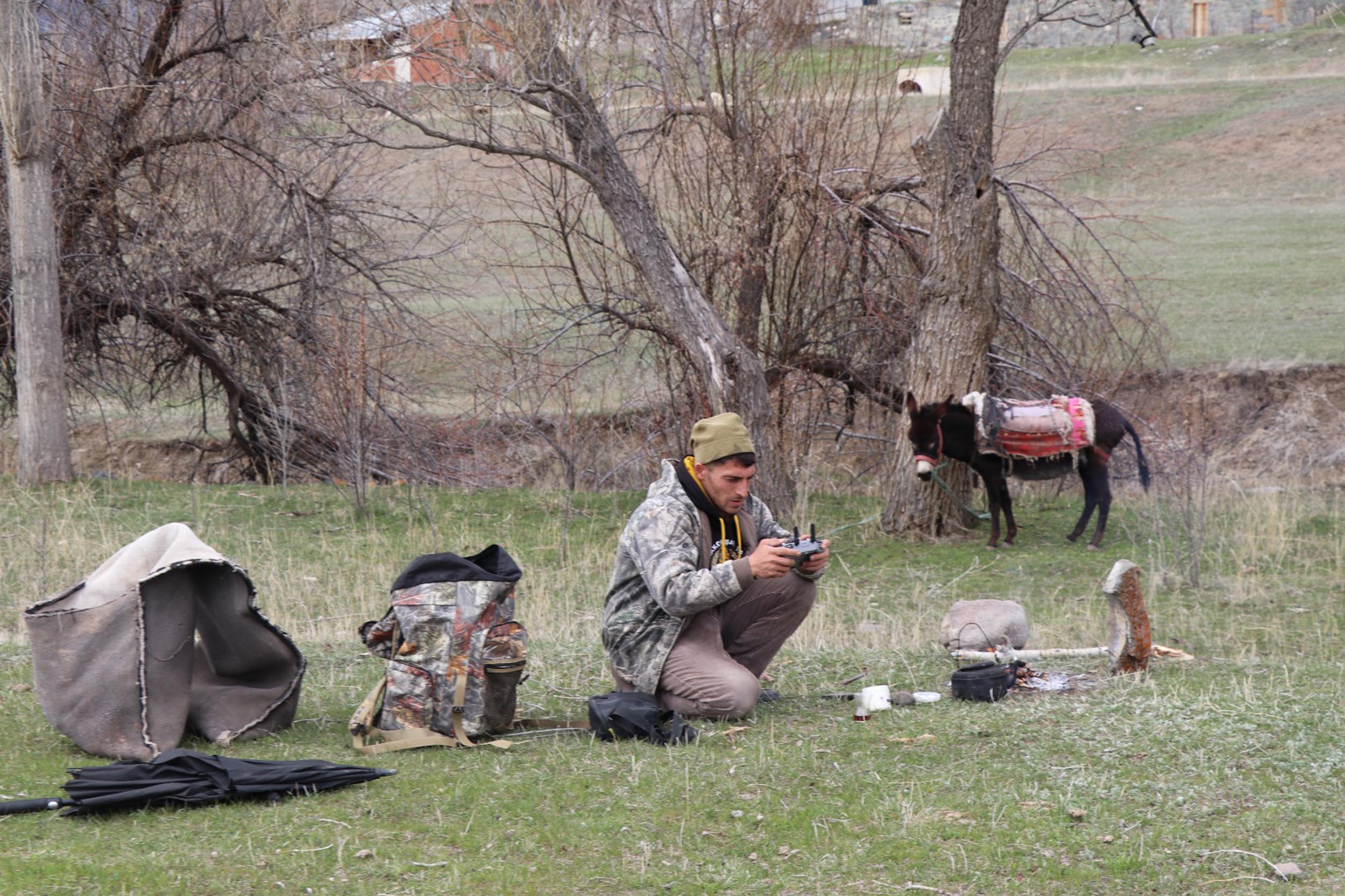 Yeni nesil çoban; dron ile sürüyü 30 saniyede topladı - Görsel 2