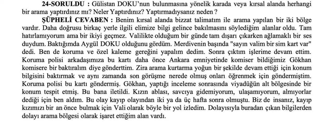 Gülistan Doku soruşturmasında sıcak gelişme! Vali Tuncay Sonel tutuklandı - Görsel 7