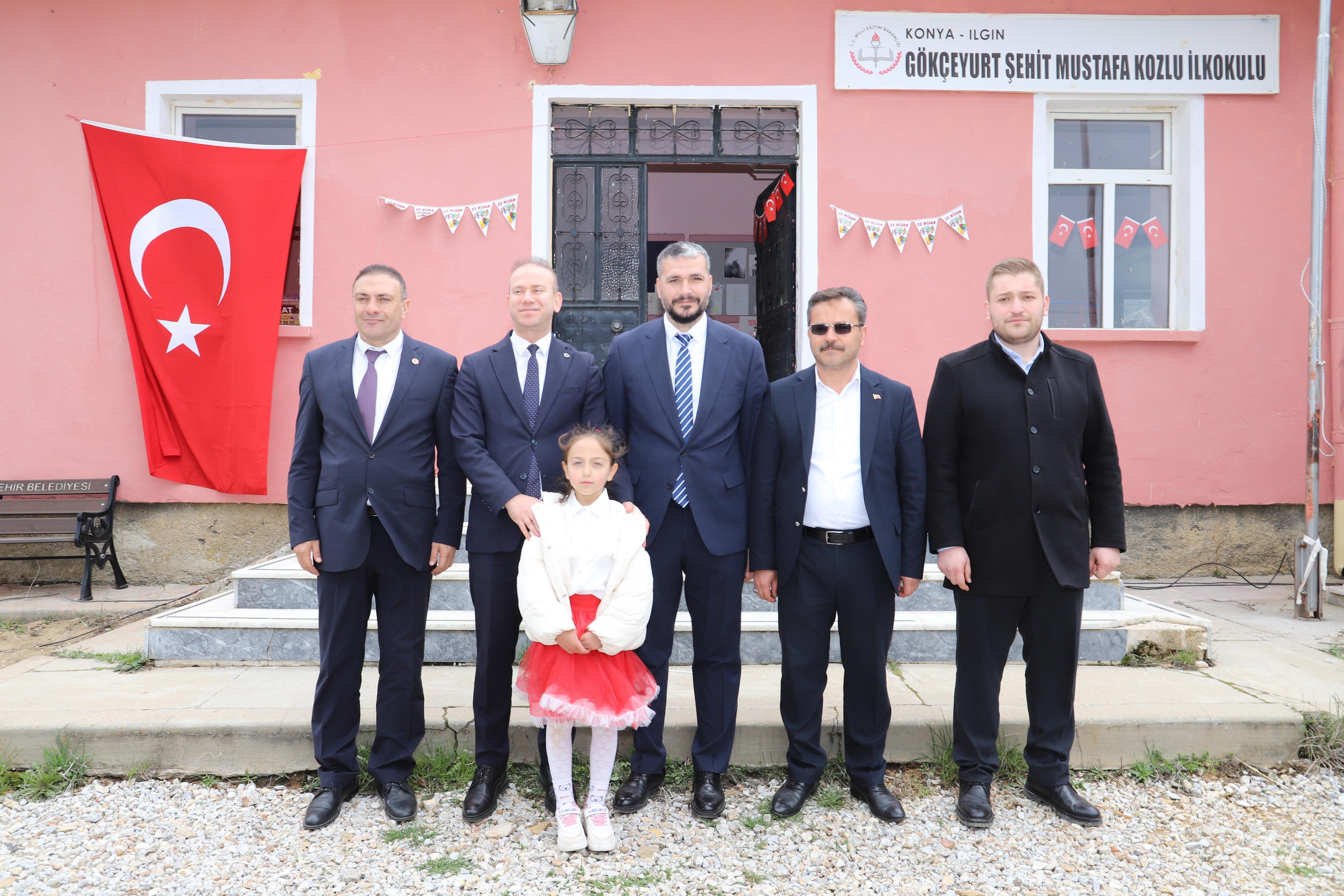 1 öğretmen 1 öğrencili okulda 23 Nisan kutlaması - Görsel 1