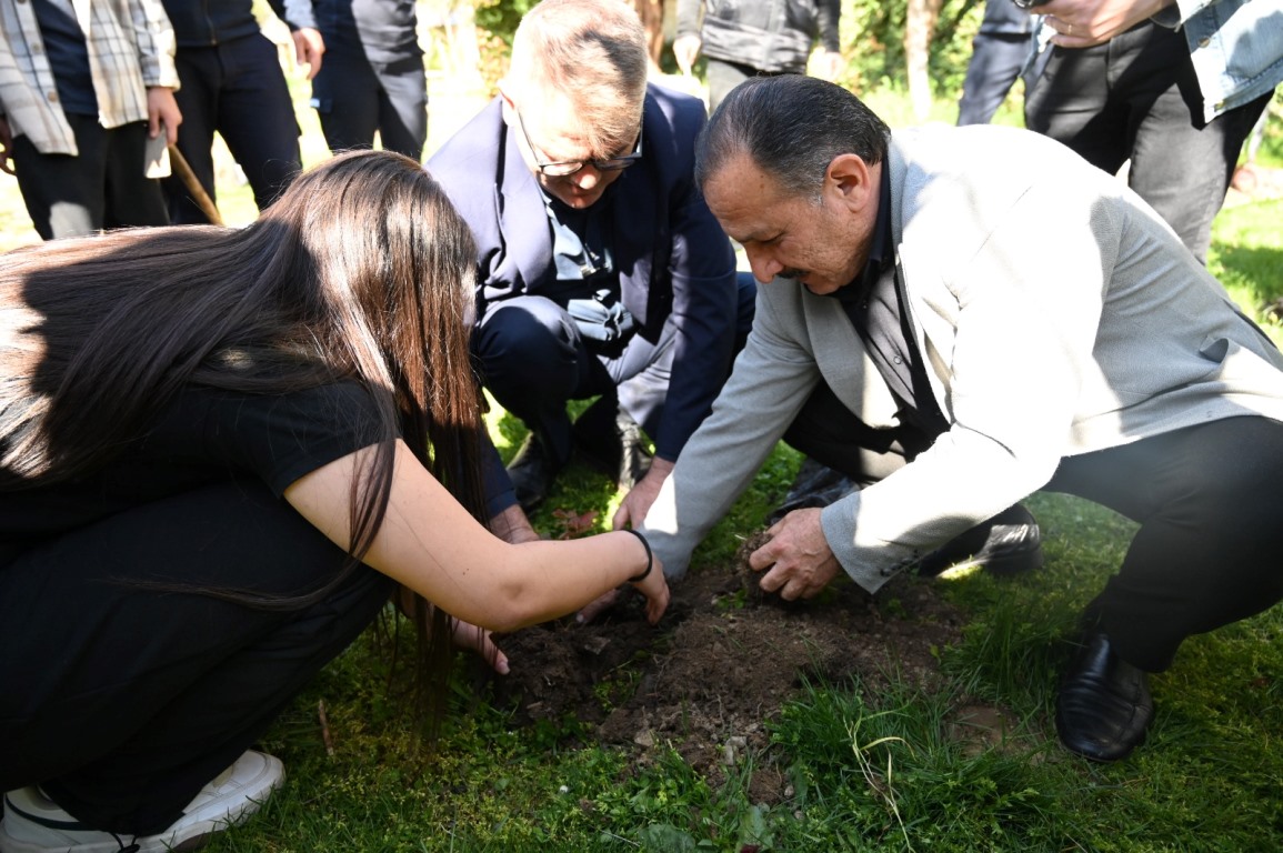 BELEDİYEDEN OKUL BAHÇELERİNE  GÜL  - Görsel 8