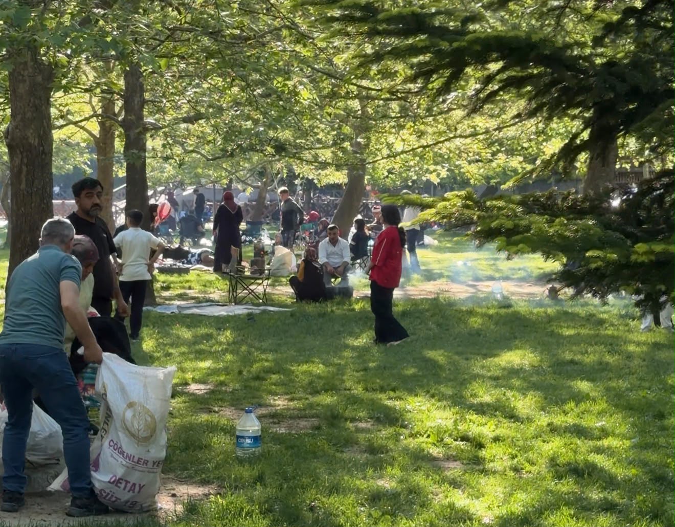 BAYRAMDA KUĞULU PARK'A ZİYARETÇİ AKINI - Görsel 2