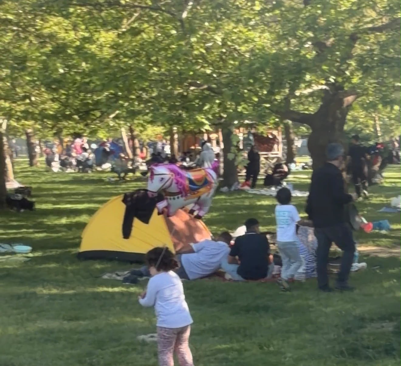 BAYRAMDA KUĞULU PARK'A ZİYARETÇİ AKINI - Görsel 3