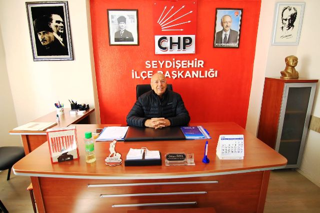 CHP SEYDİŞEHİR İLÇE BAŞKANI ORHAN ÖZEL YENİ YIL MESAJI YAYINLADI