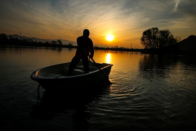 Kuğulu Tabiat Parkında  Gün Doğumu