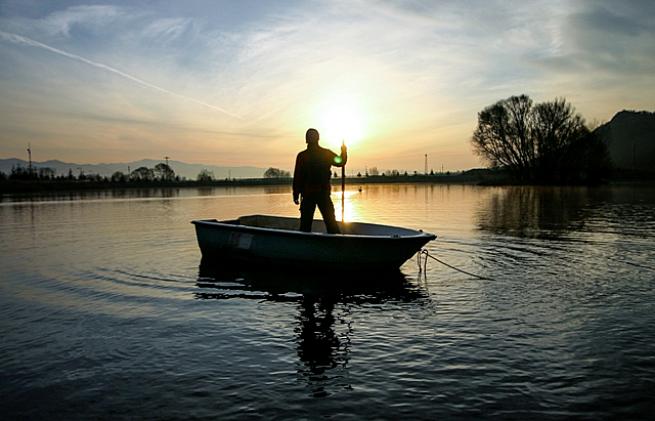 Kuğulu Tabiat Parkında  Gün Doğumu