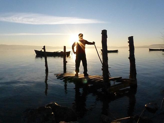 Suğla BarajGölünde  balıkçıların ekmek mücadelesi