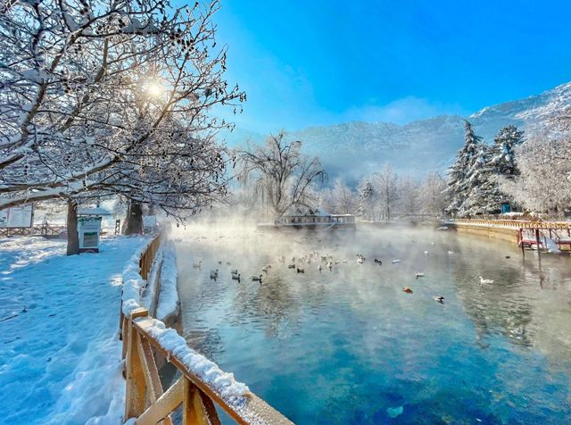 KUĞULU PARKTAN MUHTEŞEM  KIŞ MANZARASI