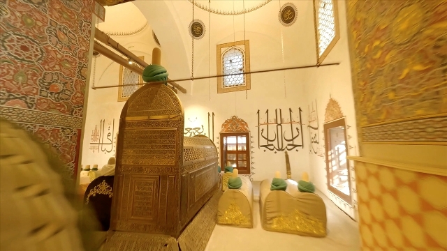 Mevlana Müzesi FPV dronla görüntülendi