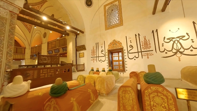 Mevlana Müzesi FPV dronla görüntülendi