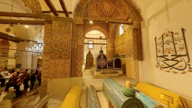 Mevlana Müzesi FPV dronla görüntülendi