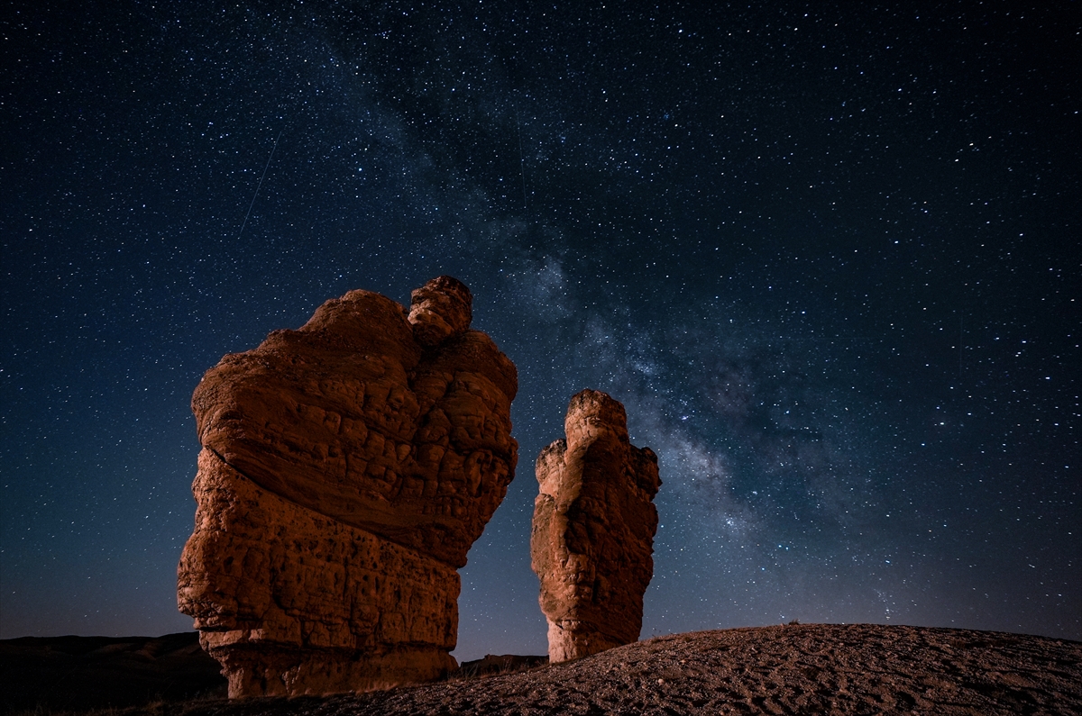 Perseid meteor yağmuru Konya'da görüntülendi