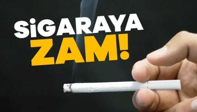 Sigaraya zam geldi!