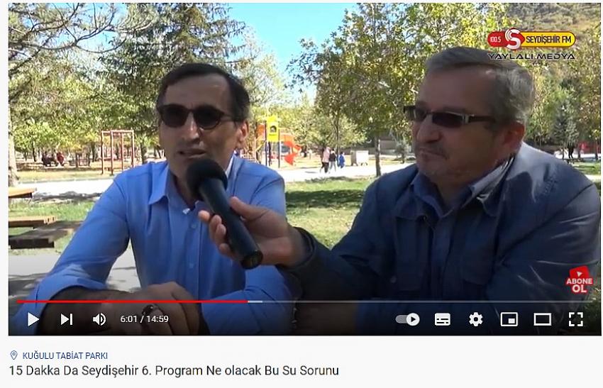 15 Dakka Da Seydişehir 6. Program Ne olacak Bu Su Sorunu