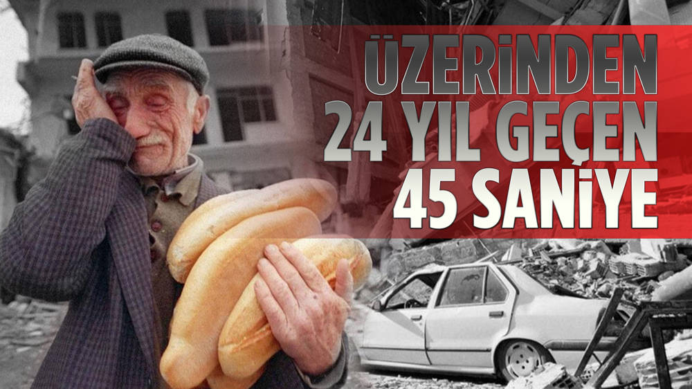 17 Ağustos depreminin üzerinden 24 yıl geçti