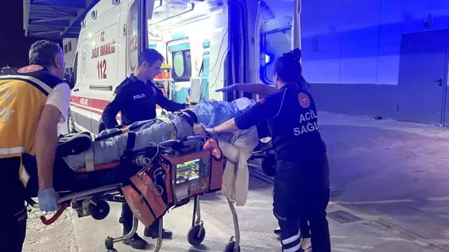 Konya'da Trafik kazası  Sürücü Ağır Yaralı