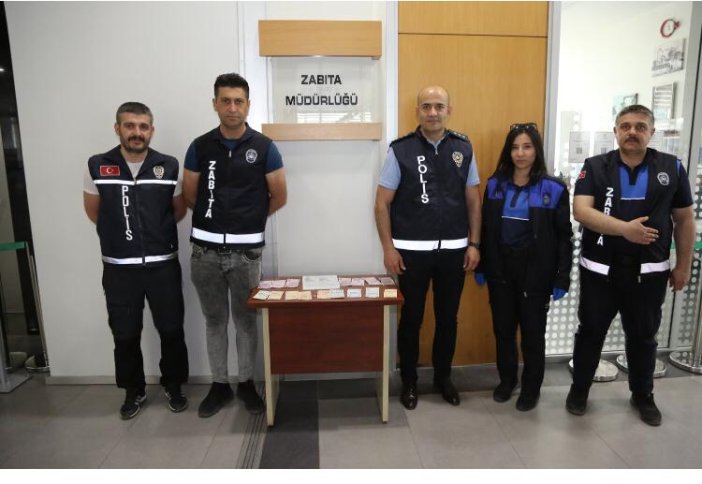 Konya'da dilencilere ve halkı rahatsız eden satıcılara yönelik denetim yapıldı.