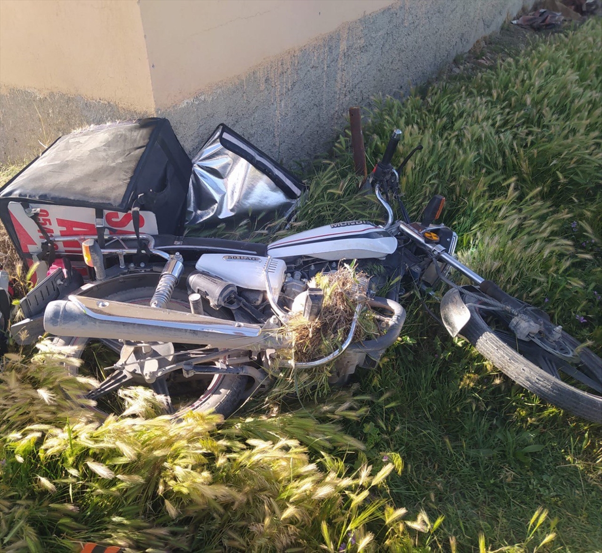 Konya'da eve çarpan motosikletin sürücüsü hayatını kaybetti