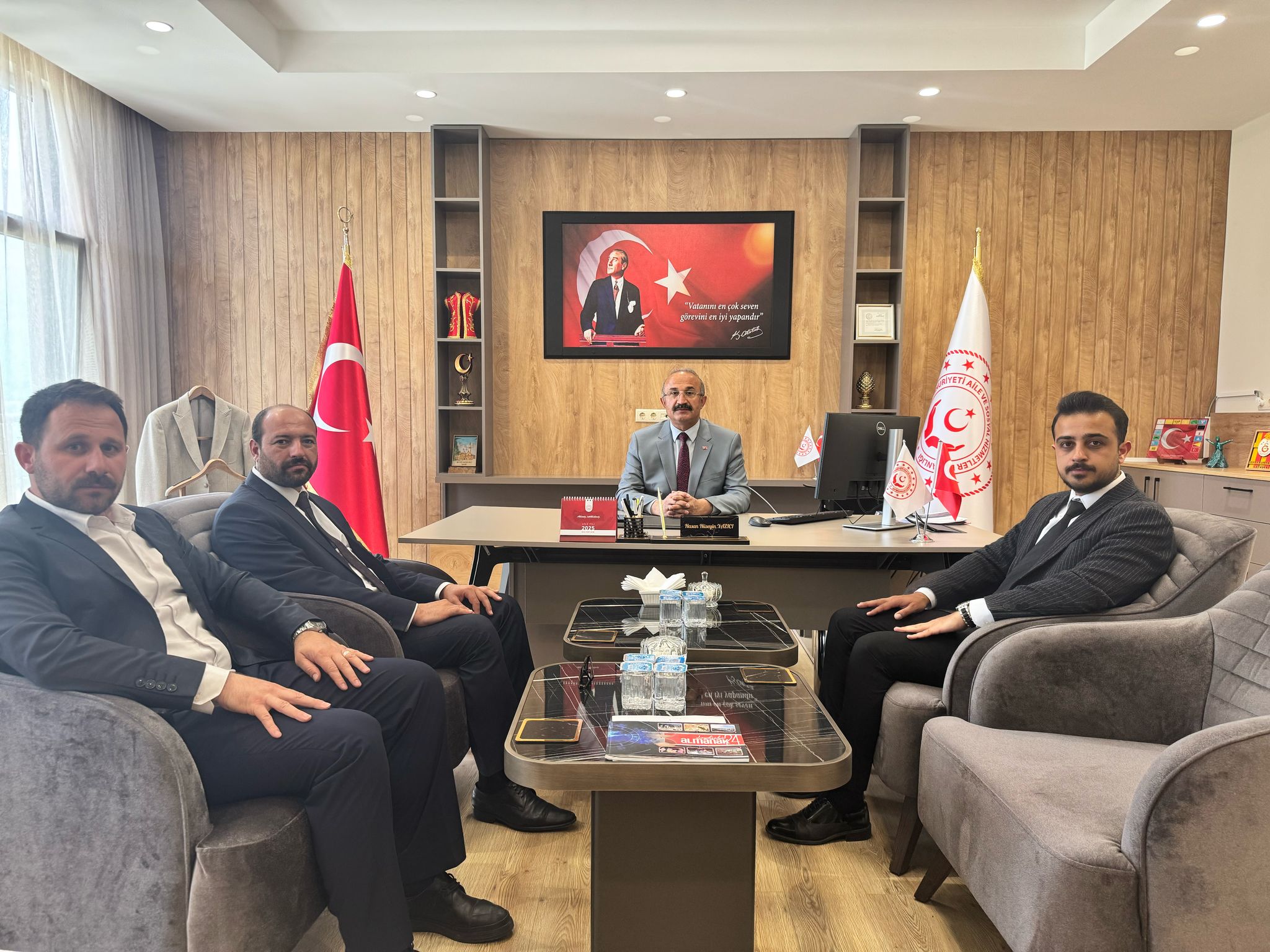 Seydişehirde Yeni Huzurevi Açılışı Öncesi Son Hazırlıklar Değerlendirildi