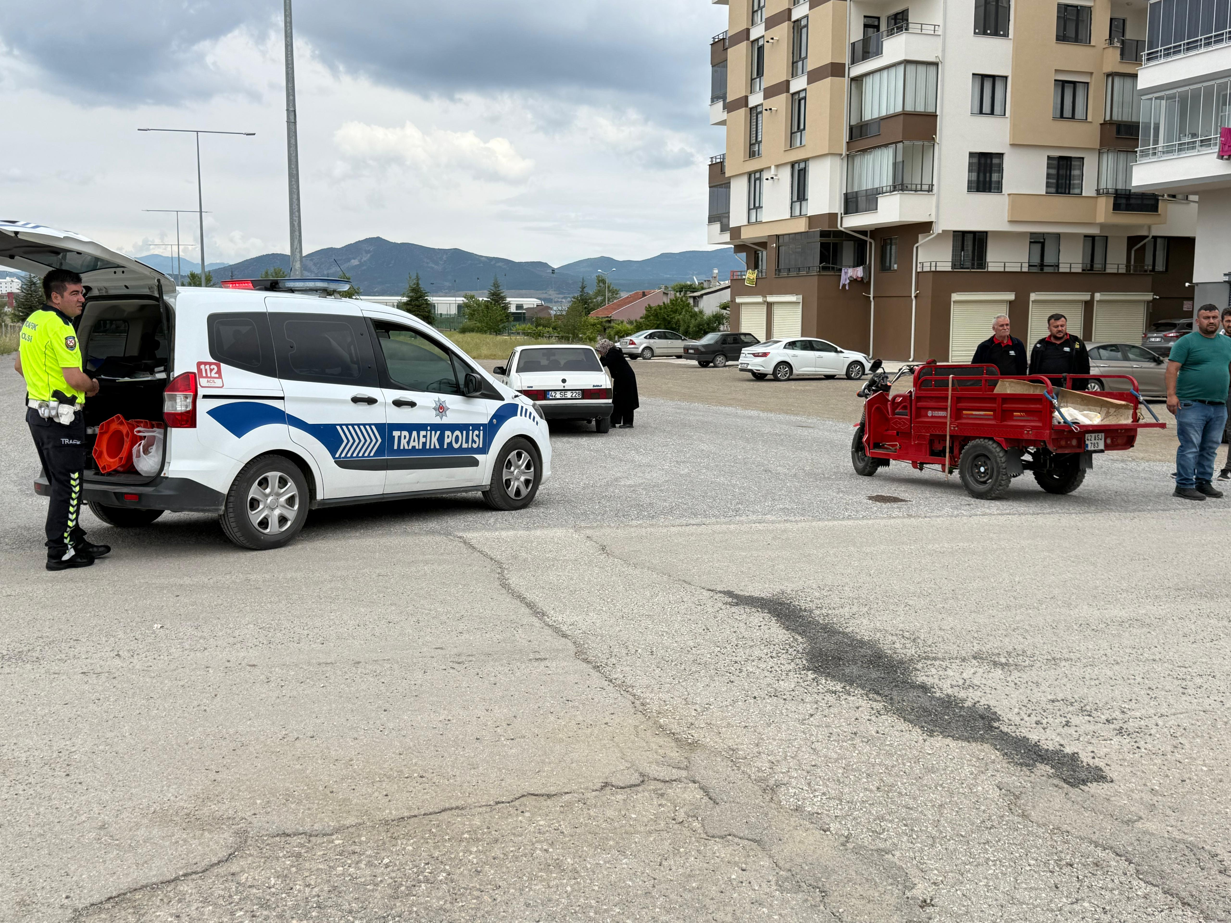 Seydişehir'de Meydana Gelen İki Ayrı Kazada 2 Kişi Yaralandı