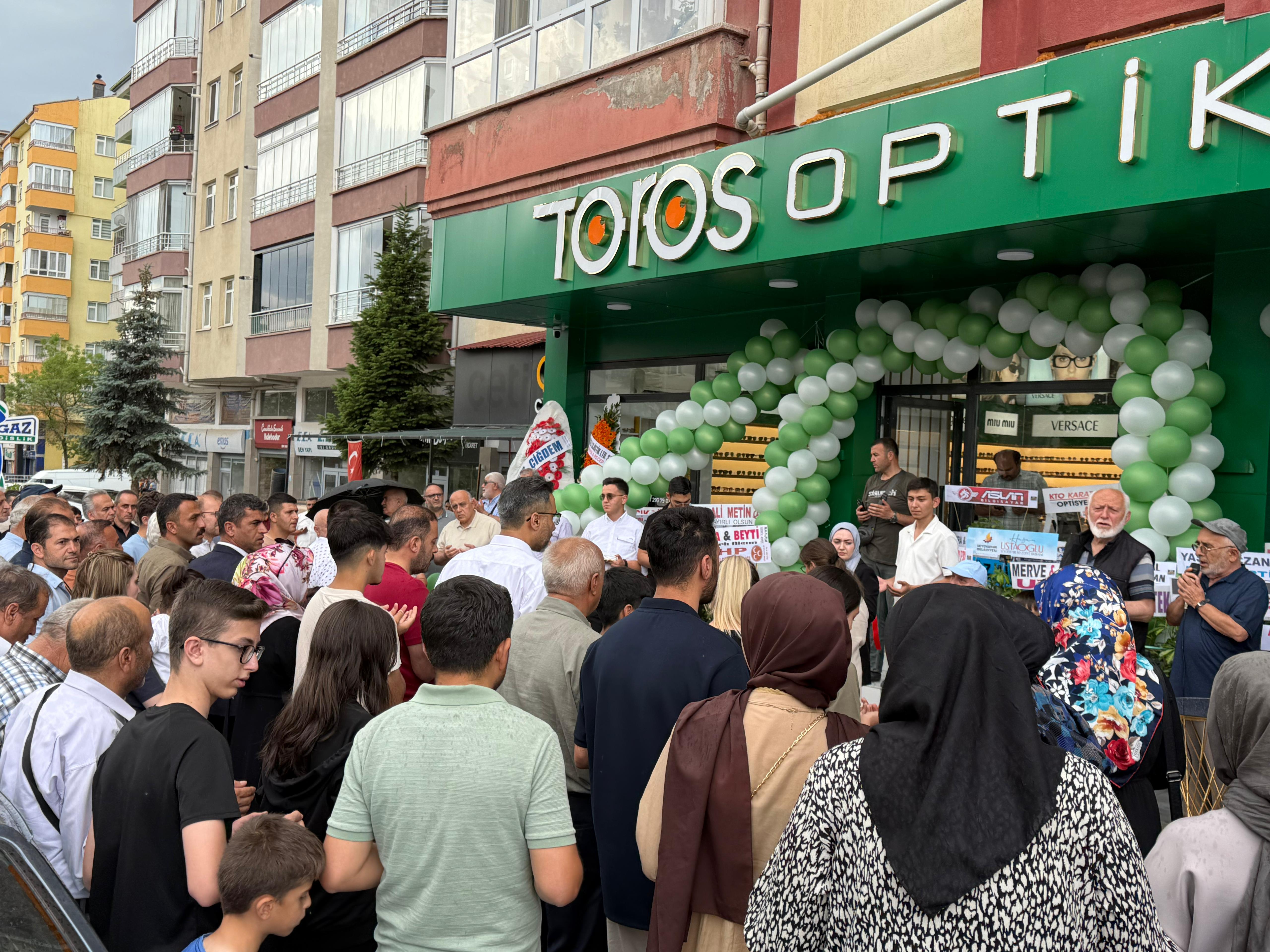 Toros Optik Seydişehir'de Hizmete Açıldı