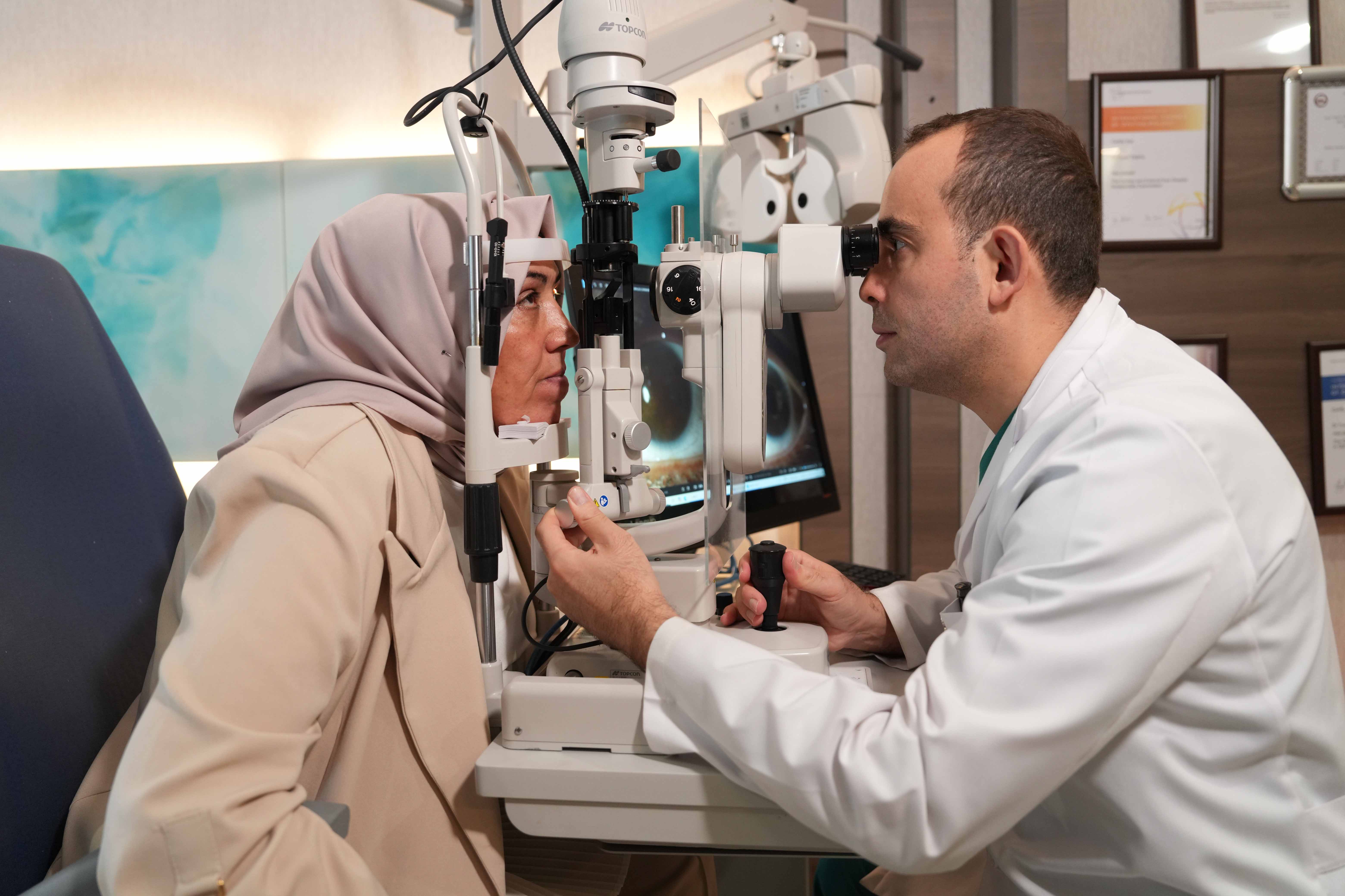 20 yıl sonra net görmeye başladı; 'bana gözümü verdiler'