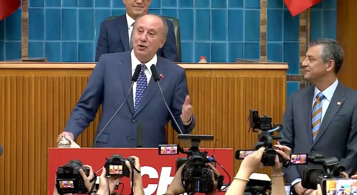 Muharrem İnce CHP'ye geri döndü!