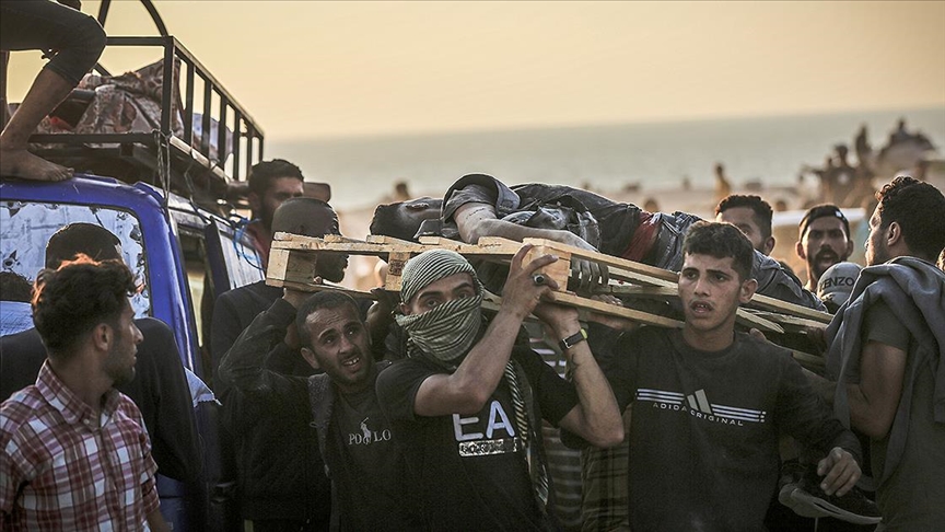 İsrail, Gazze'deki yardım dağıtım noktalarında bir ayda 549 Filistinliyi öldürdü