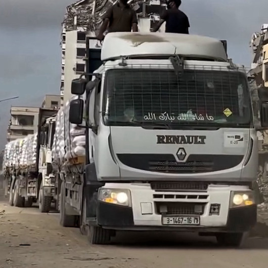 Türkiye Gazze için sınırda nöbette: AFAD'ın yardım konvoyu içeriye girmeyi başardı