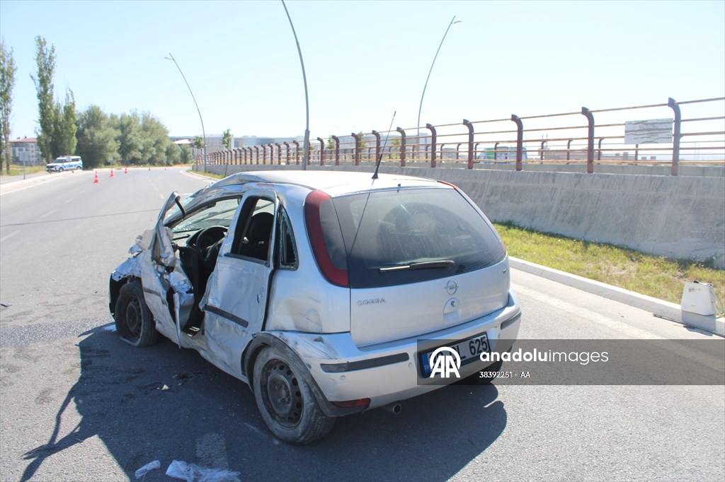 Kayseri'de trafik kazasında hamile sürücü hayatını kaybetti