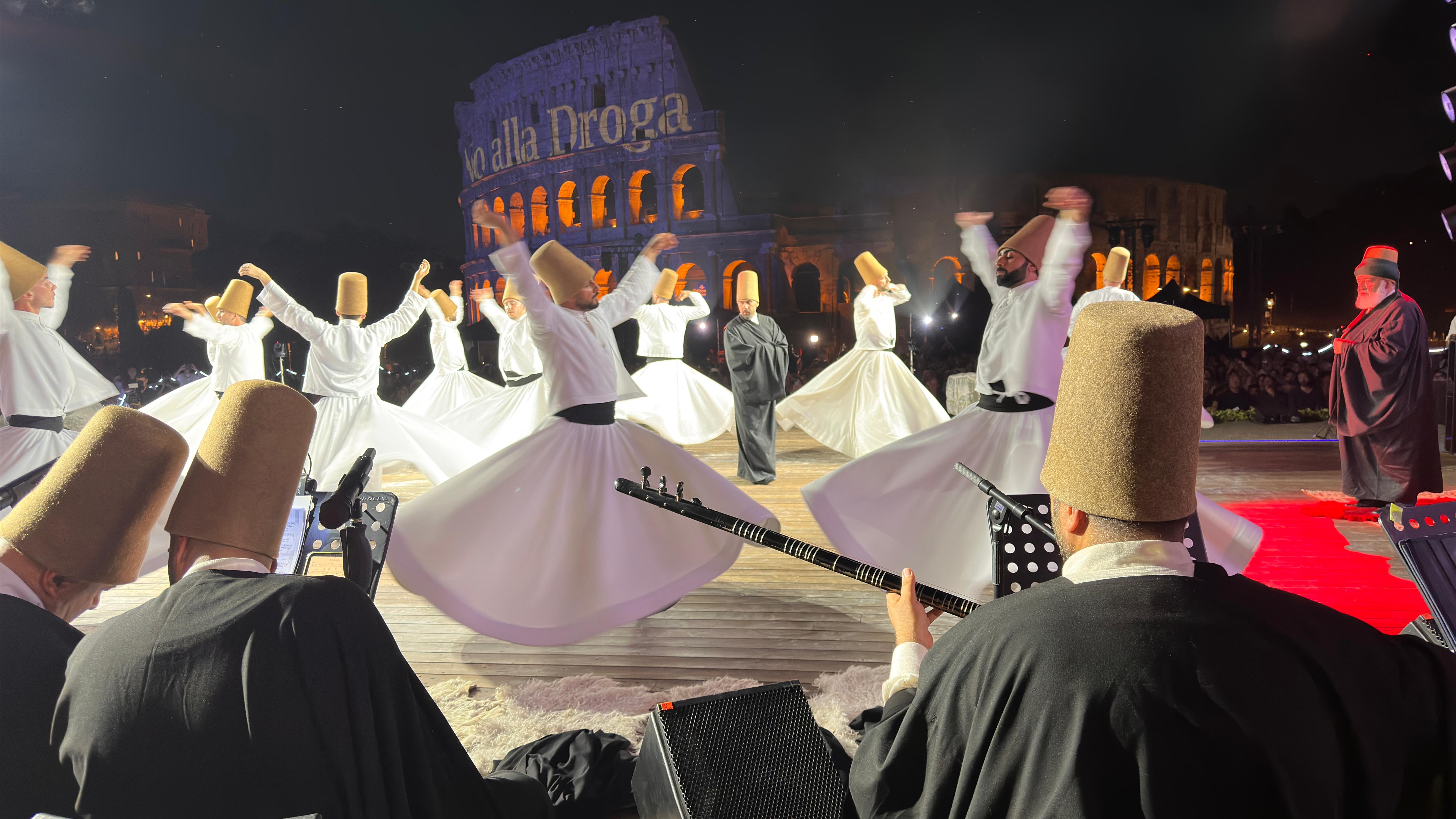 BAŞKAN ALTAY KOLEZYUM’DA SEMA PROGRAMINA KATILDI