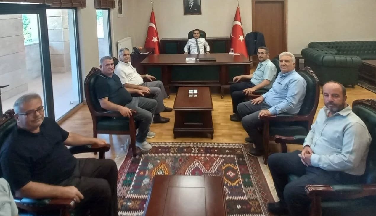 AK Parti Teşkilatından Kaymakam Kıyıcı’ya Hayırlı Olsun Ziyareti