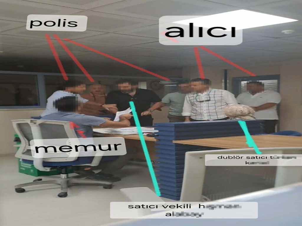 İzmir - Tapu dairesinde dublörlü satış oyununa suçüstü