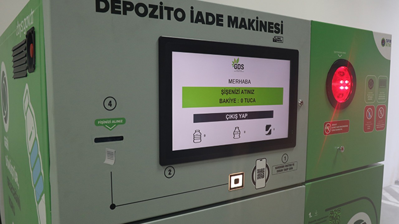 Seydişehir'de depozito iade makinesi konulacak