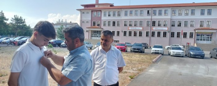 Beyşehirde imam hatipli LGS şampiyonu geleneksel etkinlikte onurlandırıldı