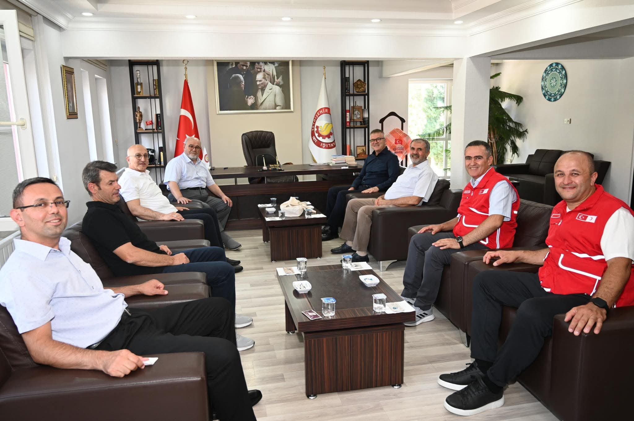 Kızılay Konya Yönetimi, Seydişehir’de Yetkilileri Ziyaret Etti