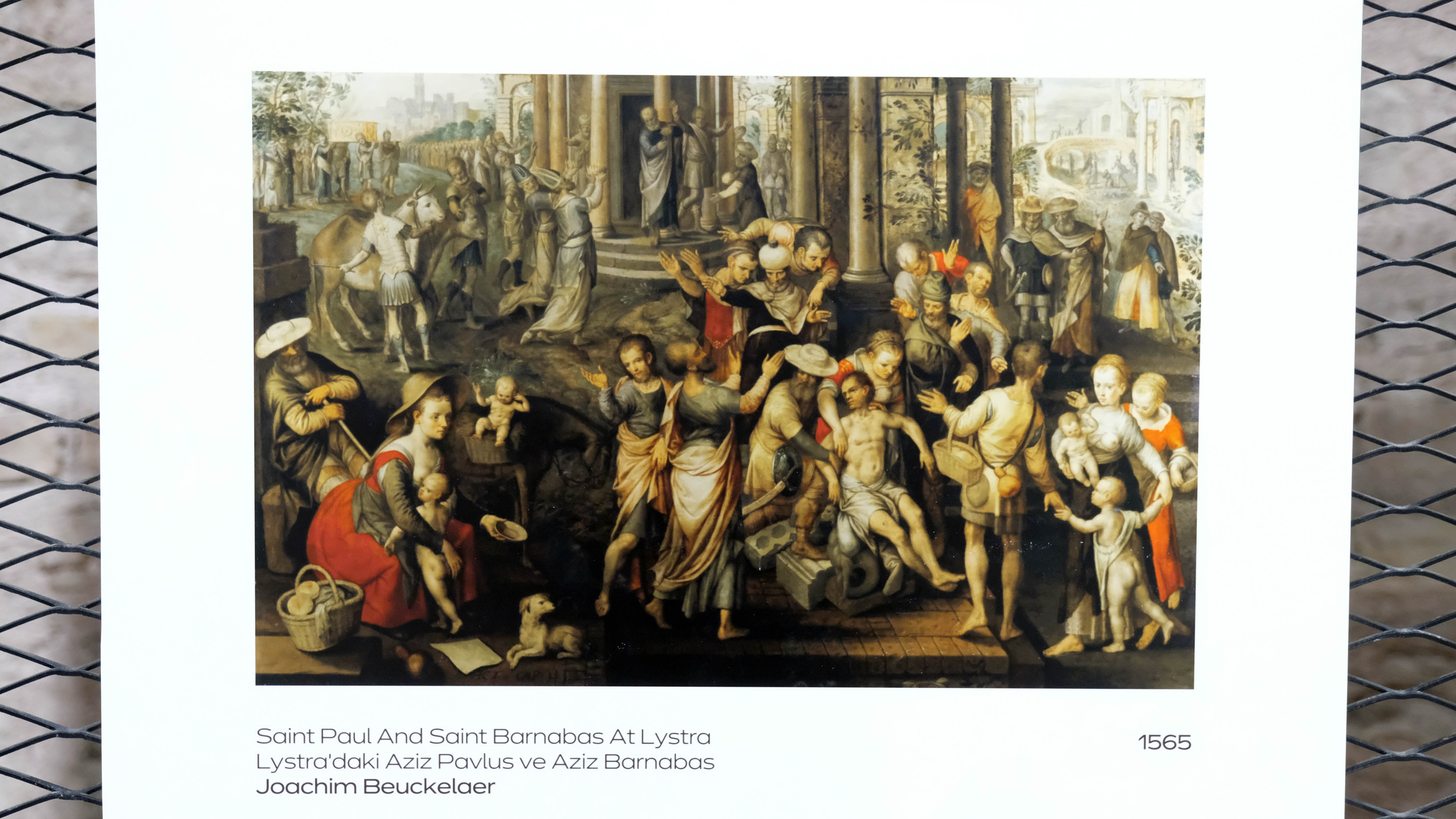 Konya- Orta Çağ ressamlarının tuvale aktardığı Lystra eserleri sergiye çıktı