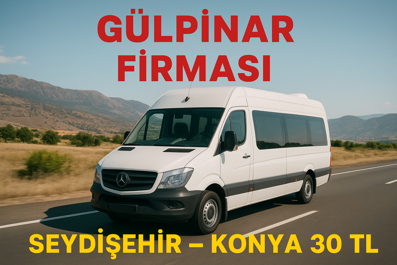 Seydişehir-Konya Sefer Ücretlerinde Dev İndirim! Gülpınar Firması Yolcuya Rahatlatıcı Hamle